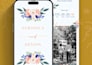wedding invitations, digital PDF with clickable links